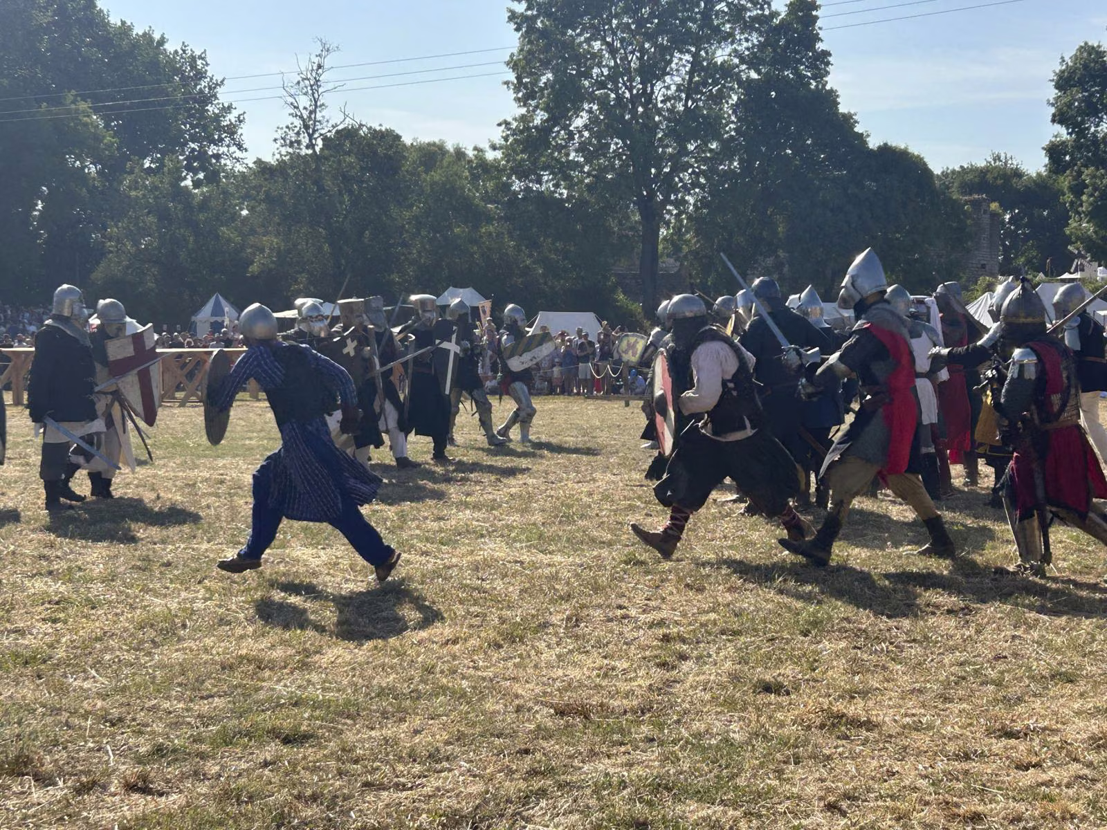 La Mêlée — combat de groupe scénarisé